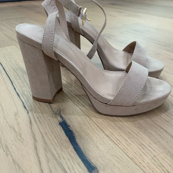 LOFT Ankle Strap Block Heels - Picture 2 of 5